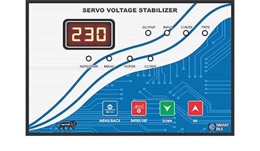 Servo Voltage For Home 7.5KVA - Single Phase Input - 140V to 270V Output - 230V 